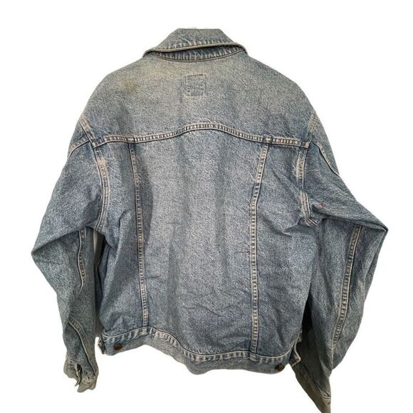 Vintage men’s trucker jacket size XL by Structure - Picture 2 of 8